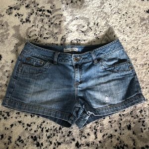 2000s blue smartset shorts